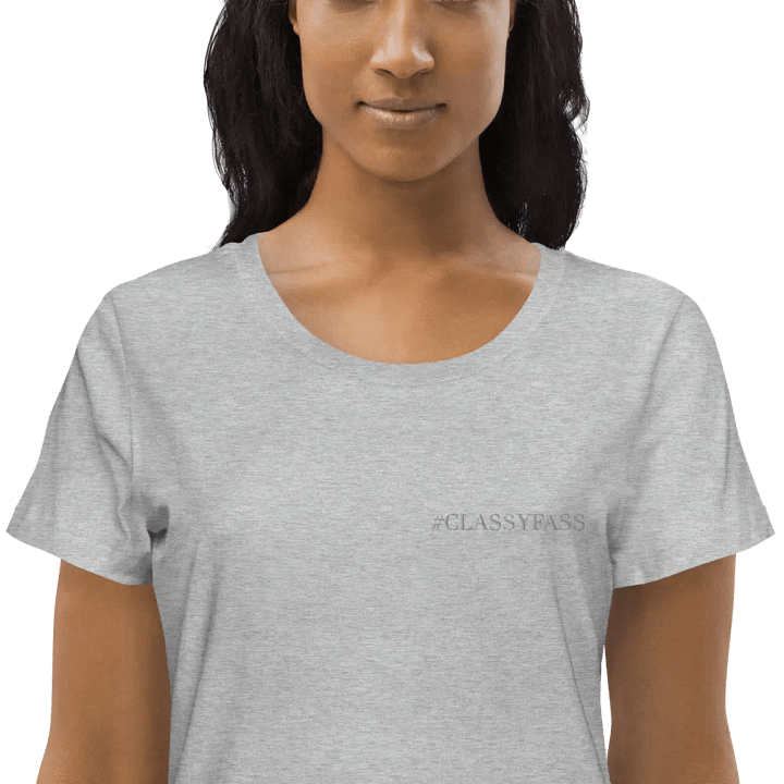 #ClassyFass - Heather Gray Fitted T-Shirt product image (1)