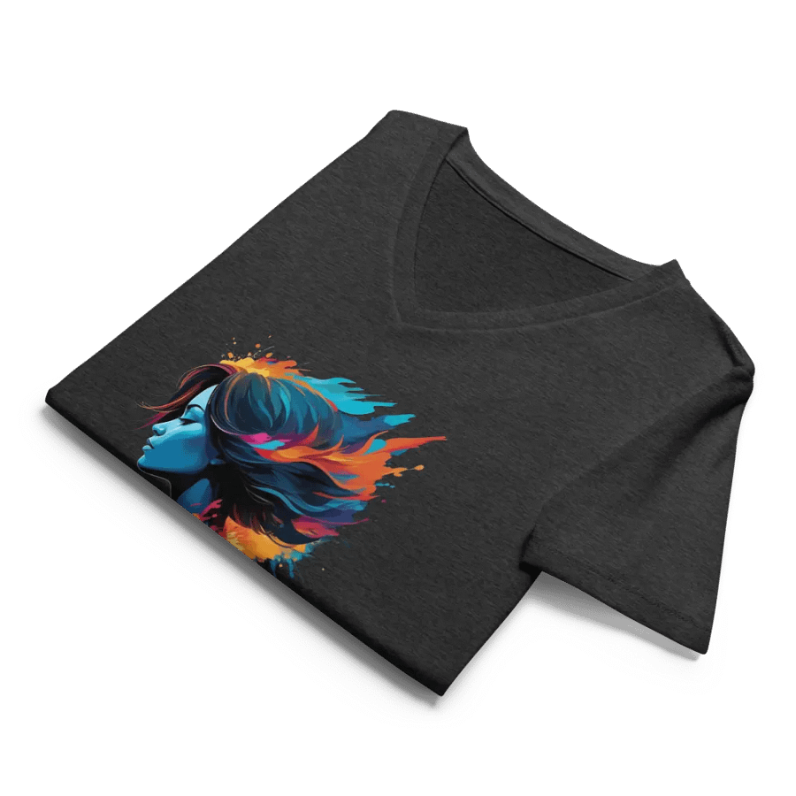 Bella+Canvas Women's Relaxed V-Neck T-Shirt product image (9)