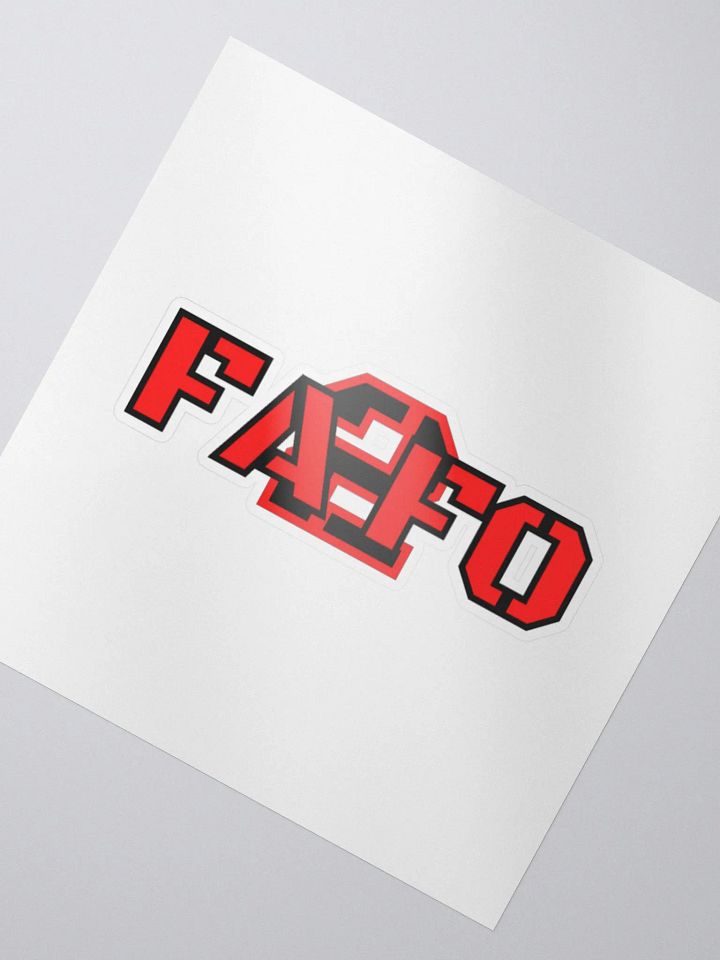 FA2FO Sticker product image (2)