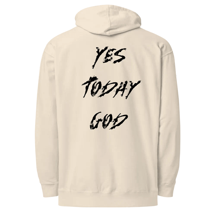 The Lives On HIGH | YTG STEALTH | UNISEX Hoodie | Bone White product image (2)