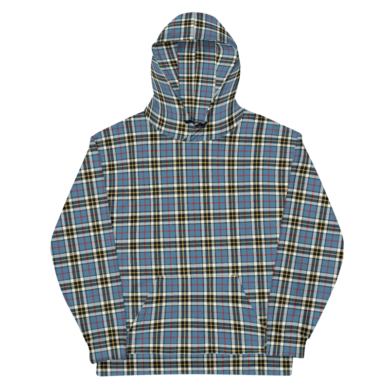 Thompson Blue Tartan Hoodie product image (6)