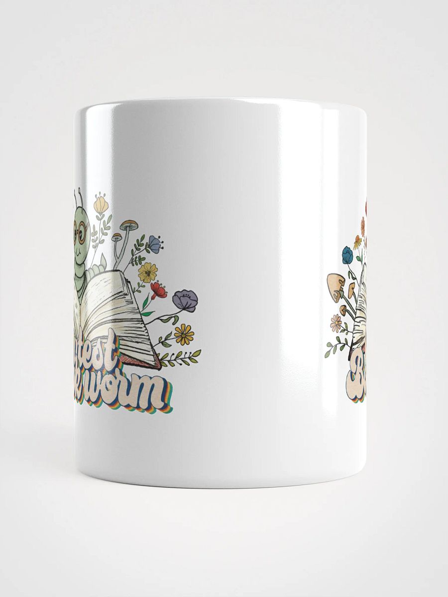 Cutest Bookworm Mug – Whimsical Book Lover Gift product image (6)