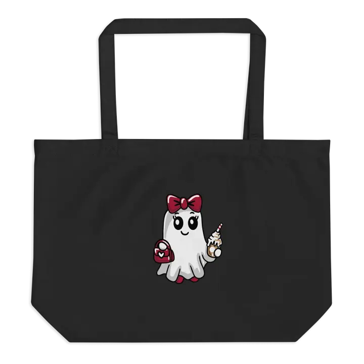 Stylish Ghost Organic Cotton Tote product image (1)