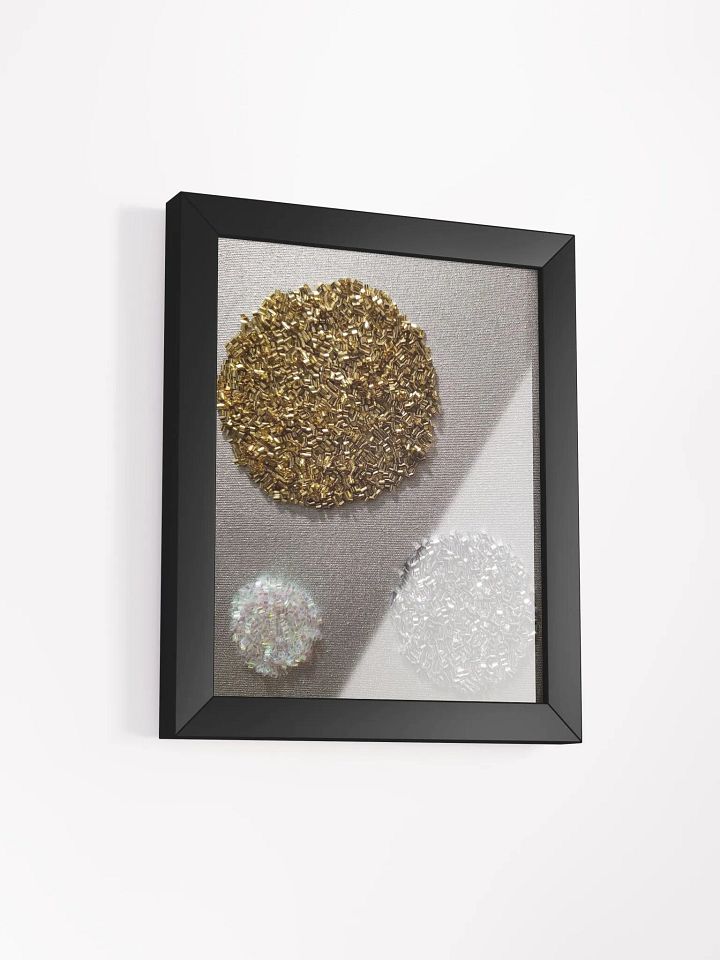 Circle of Shimmer Framed Poster product image (4)