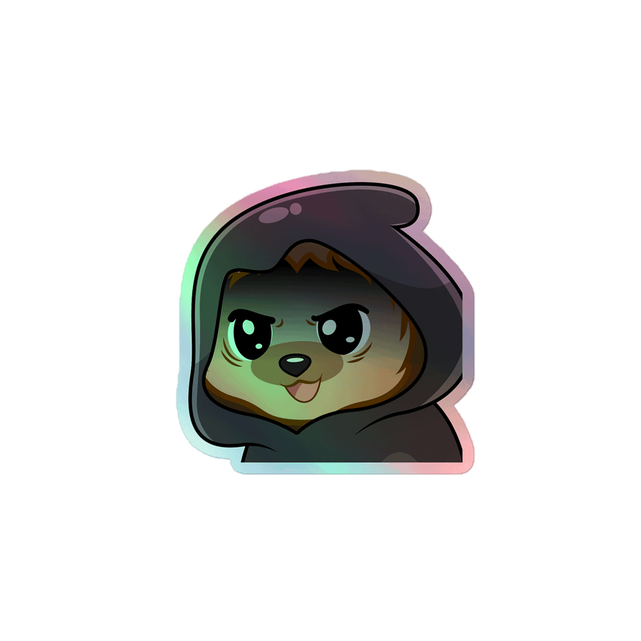 One of Us holographic sticker product image (1)