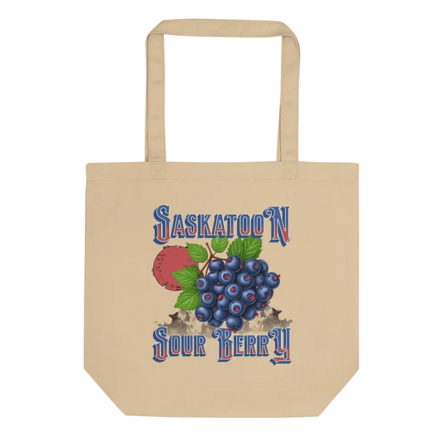 Saskatoon Sour Berry Eco Tote Bag product image (1)