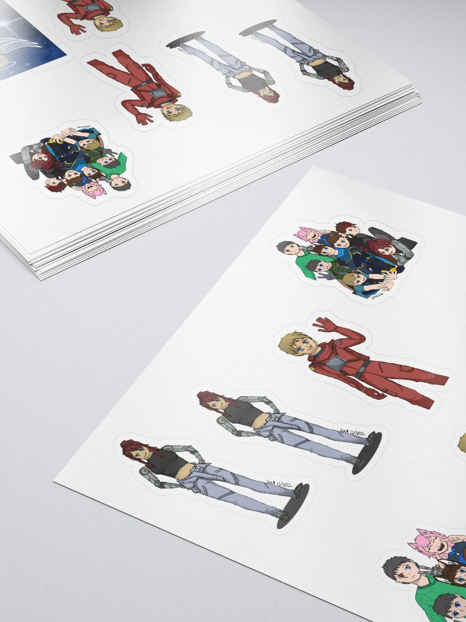 characters sticker sheet product image (5)