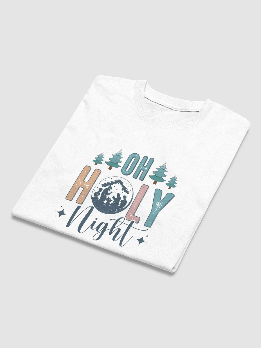 Oh Holy Night Christmas Tree T-Shirt product image (7)