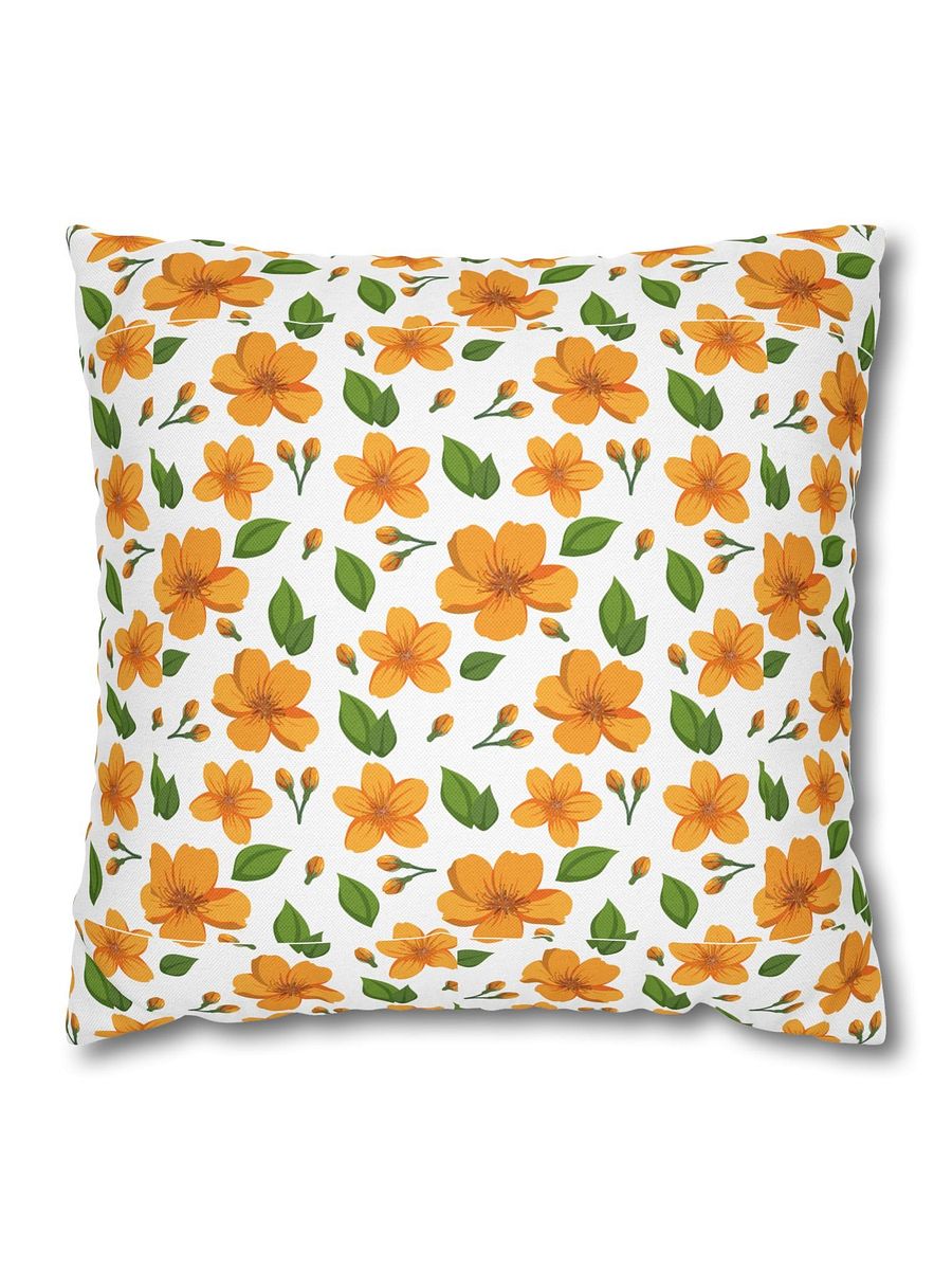 Spring Orange Flower Pillowcase product image (2)