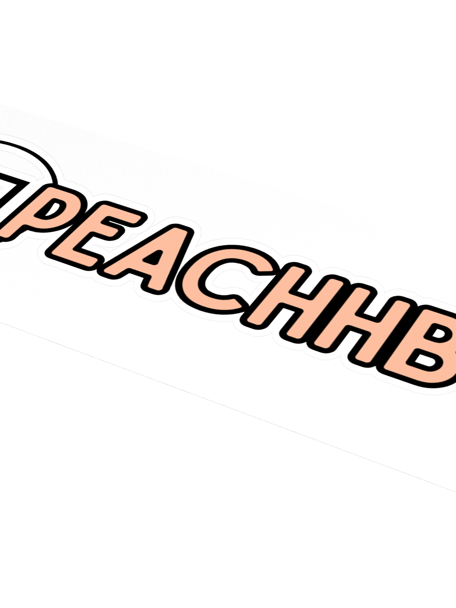 Twitch Peachhbum Sticker product image (4)