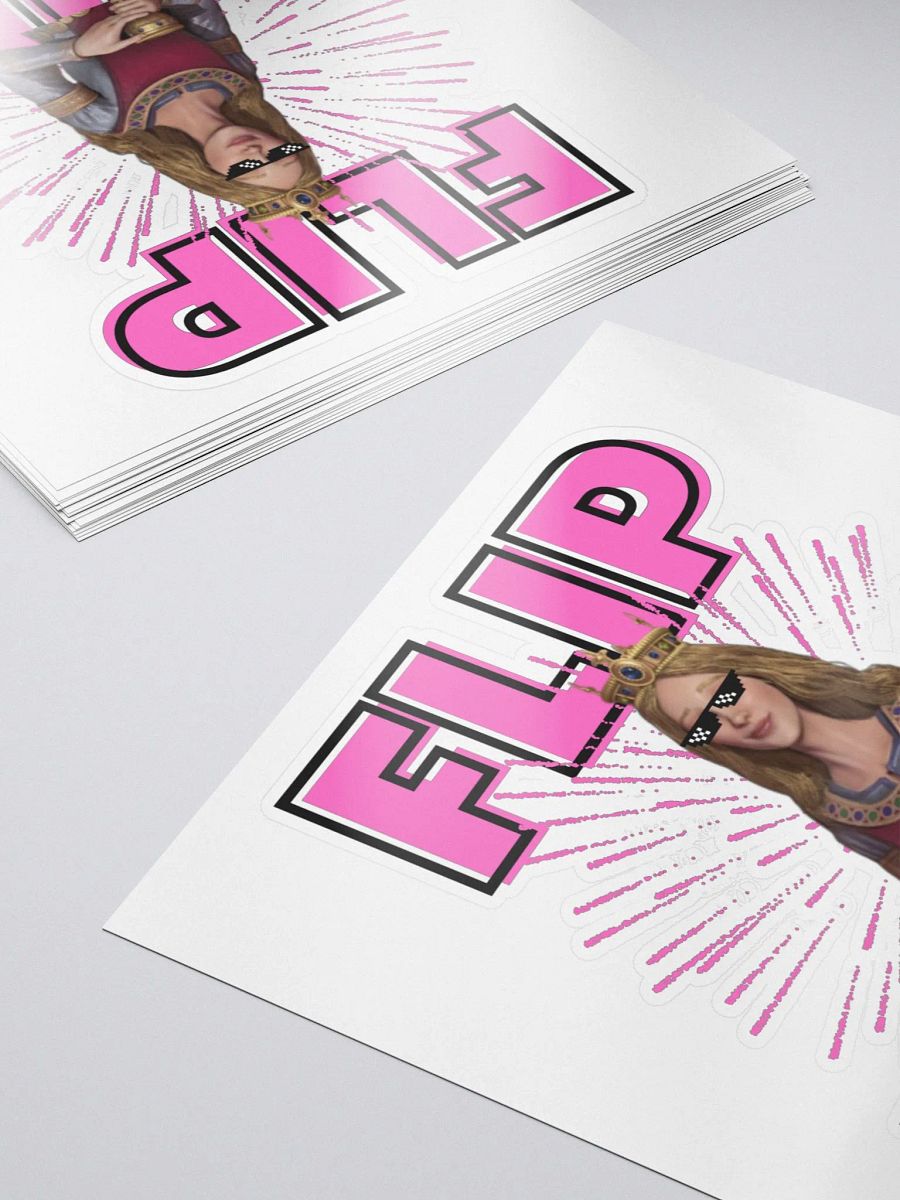 FLIP THIS Sticker product image (5)