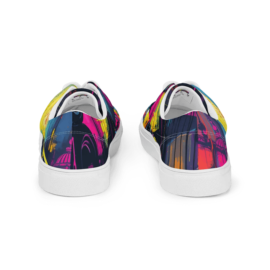 Pop art, Christine the car, Men's Canvas Shoes product image (4)