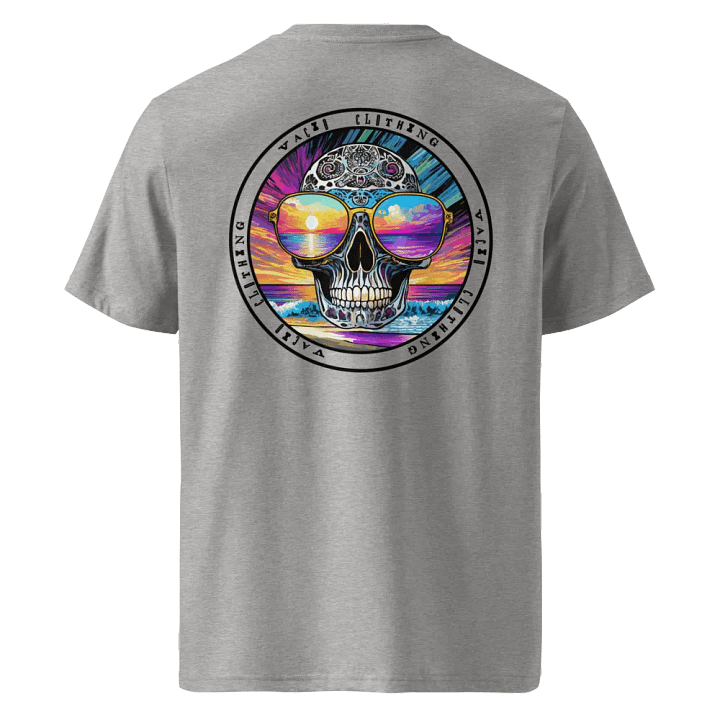 VACIO Sunset Mandala Skull T-Shirt product image (13)
