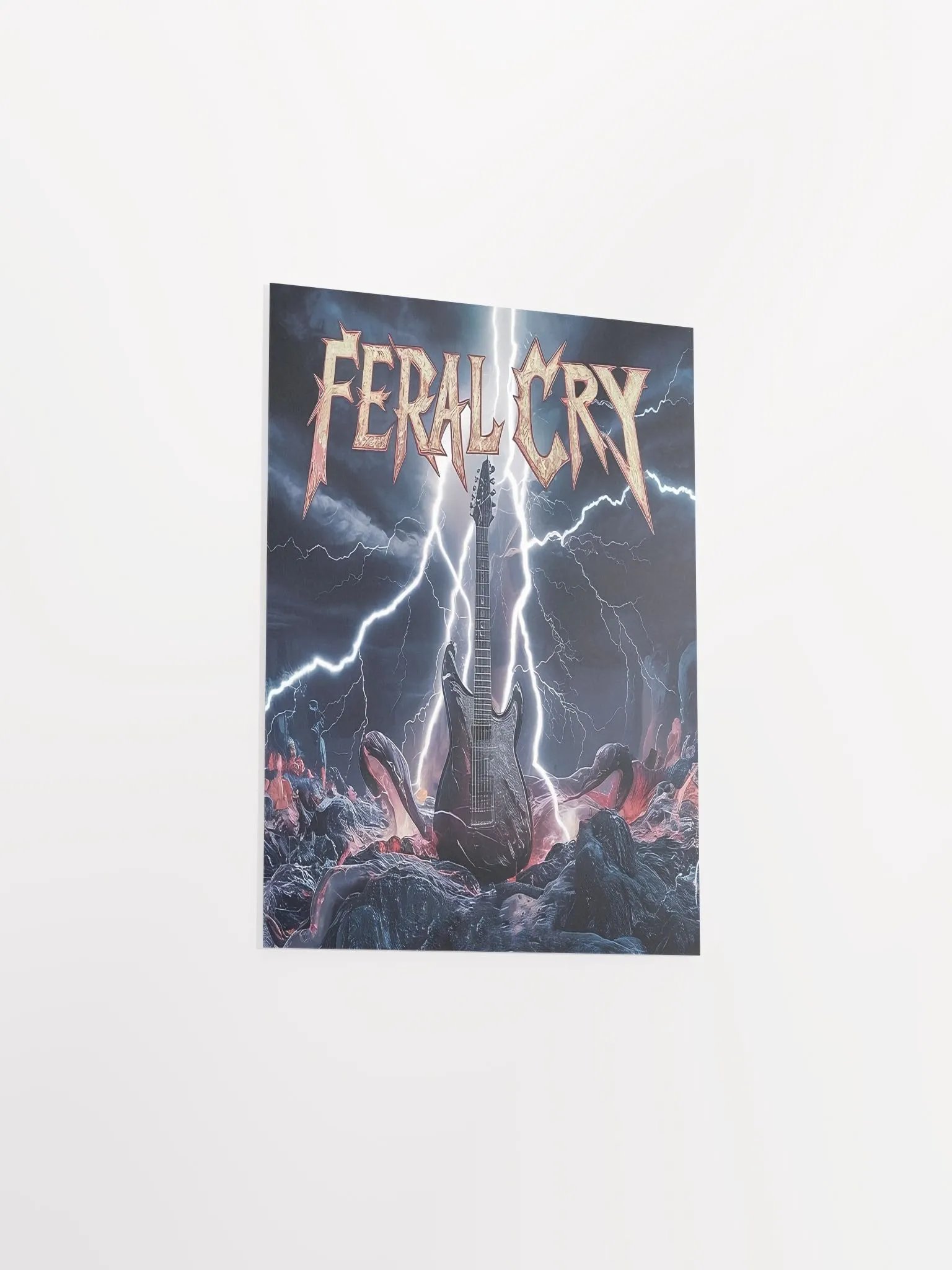 Feral Cry Lightning Strikes Poster product image (27)