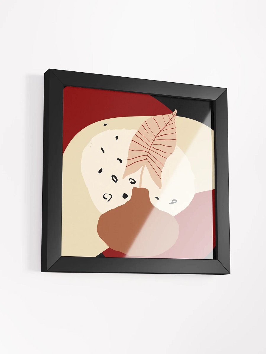 Organic Shapes And A Plant Framed product image (4)