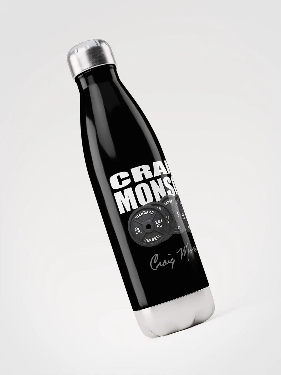 Signature Barbell Stainless Steel Water Bottle product image (3)