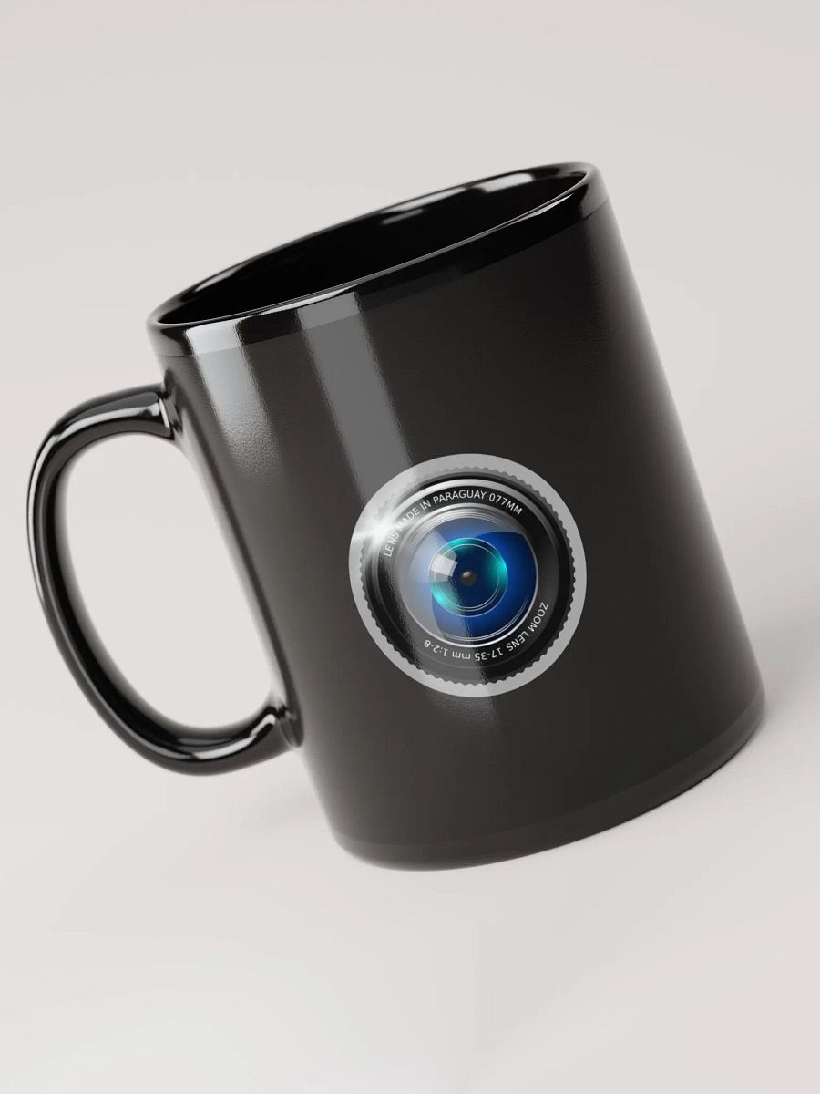 Lens Camera on Black Mug product image (3)