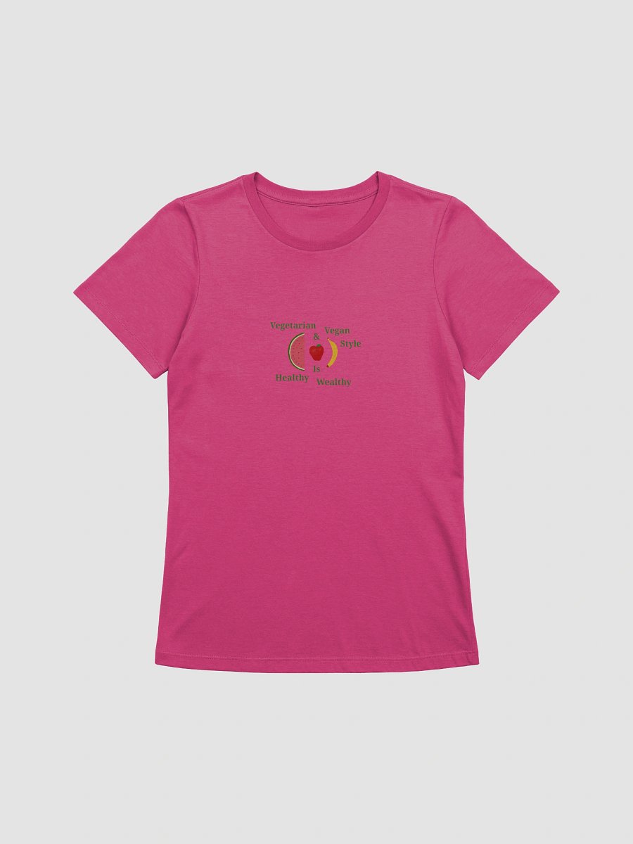 Healthy & Wealthy Vegan Style T-Shirt product image (1)