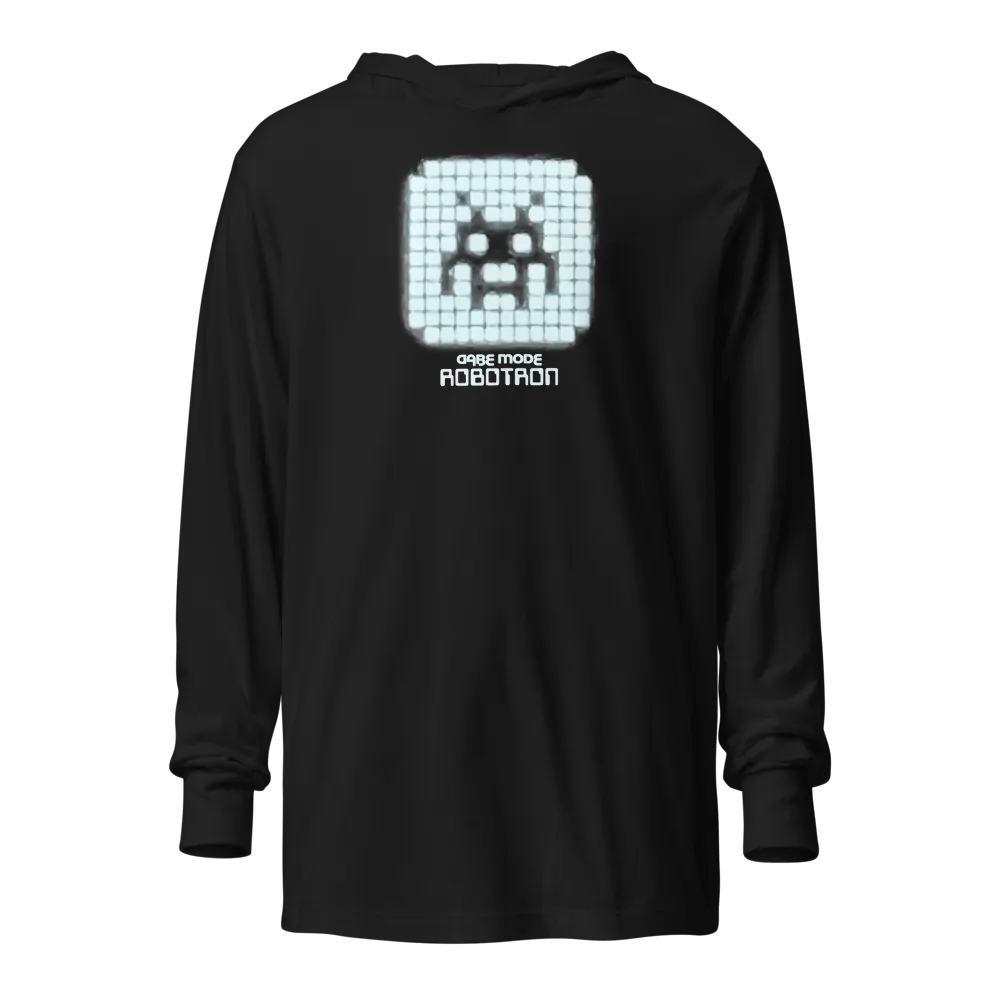 GABE Robotron Mode Long Sleeve Hoodie Tee product image (1)