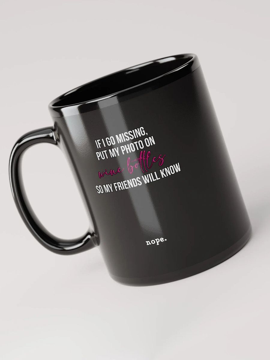 nope. resolute - wine mug product image (6)