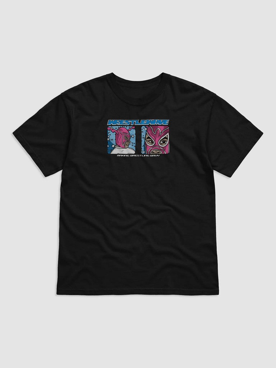 Wavy Luchador Tee (Black) product image (1)