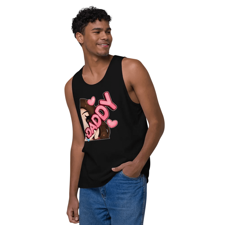 Daddy emote! Cotten Heritage men's premium tank top product image (8)