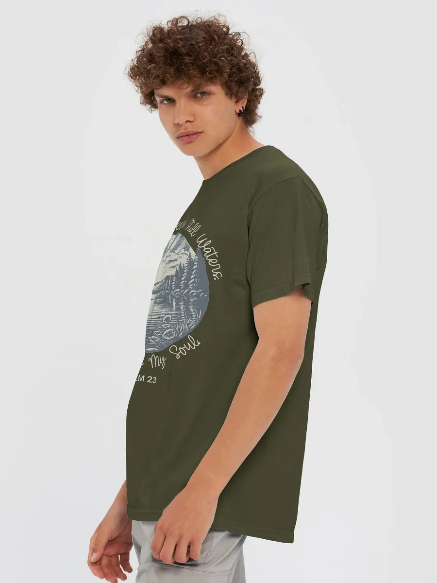 He Leads Me Beside Still Waters Tee product image (6)