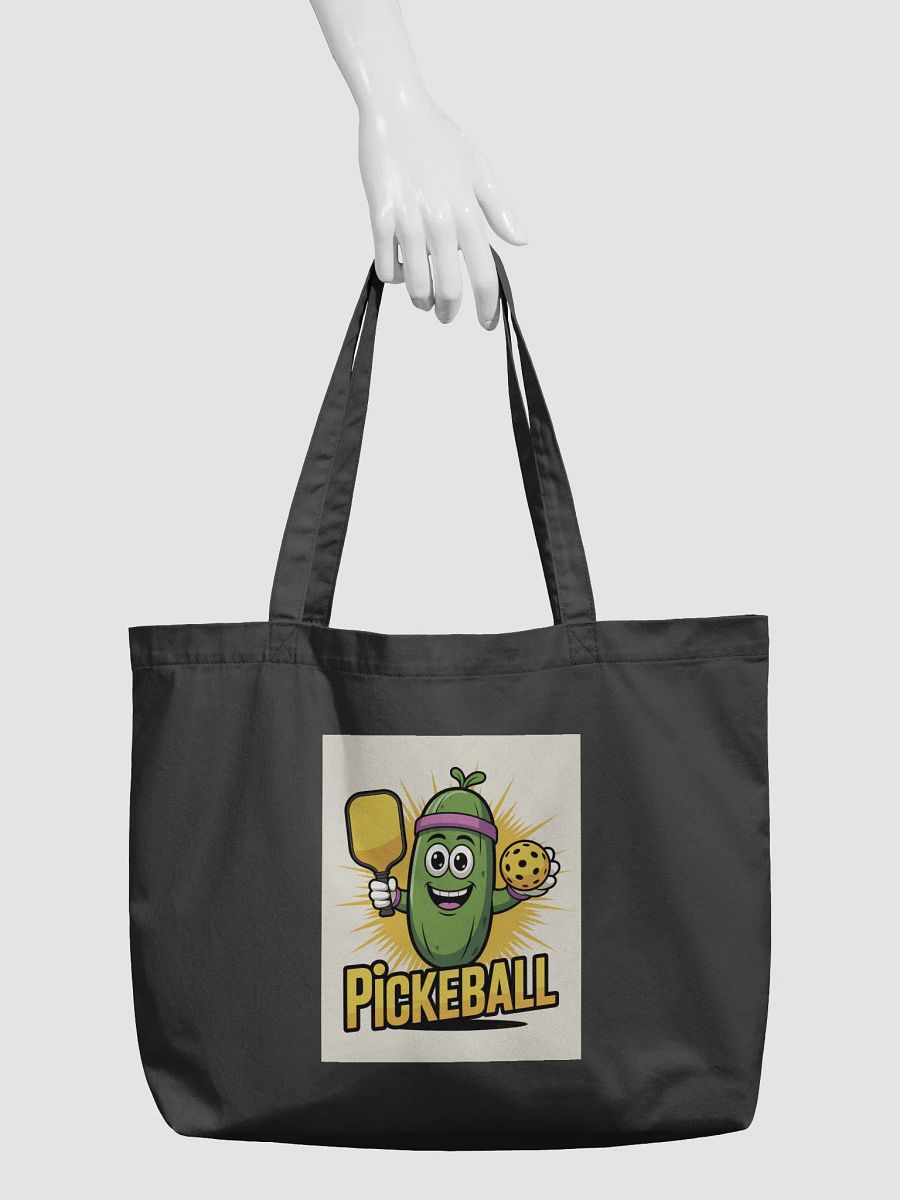 Pickleball Champ Canvas Tote (Beige) product image (5)