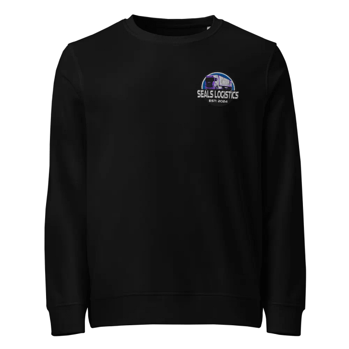 Seals Logistics Unisex Organic Sweatshirt Embroided product image (1)