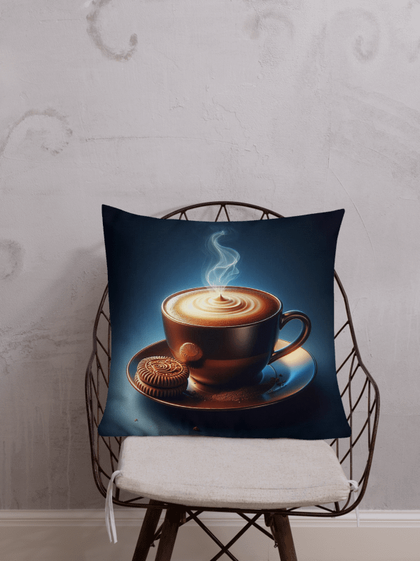 Coffee & Cookie Delight Pillow | Coffee fuels my brain. product image (1)
