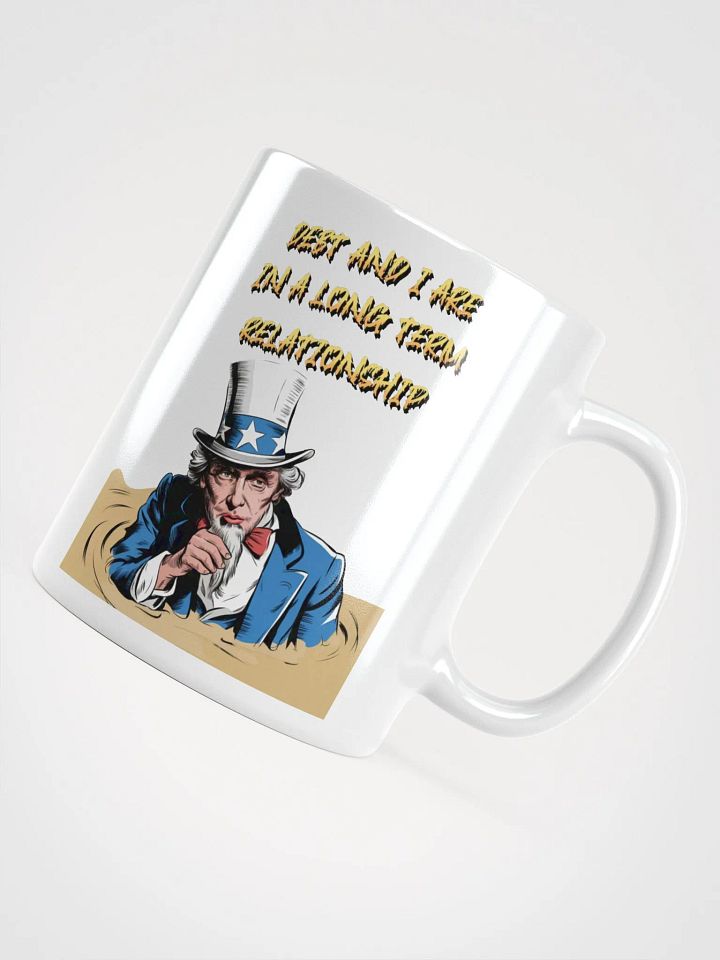 Debt And I Are In A Long Term Relationship Funny White Mug product image (7)