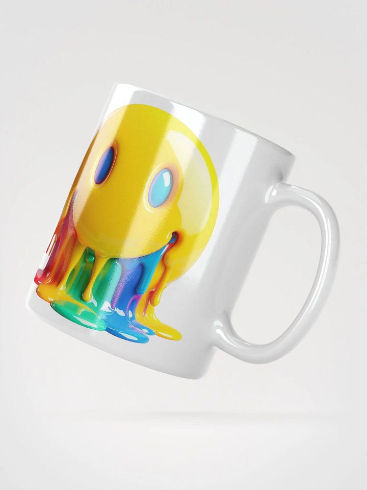 Sick Smiley #Humorous Glossy White Mug product image (2)