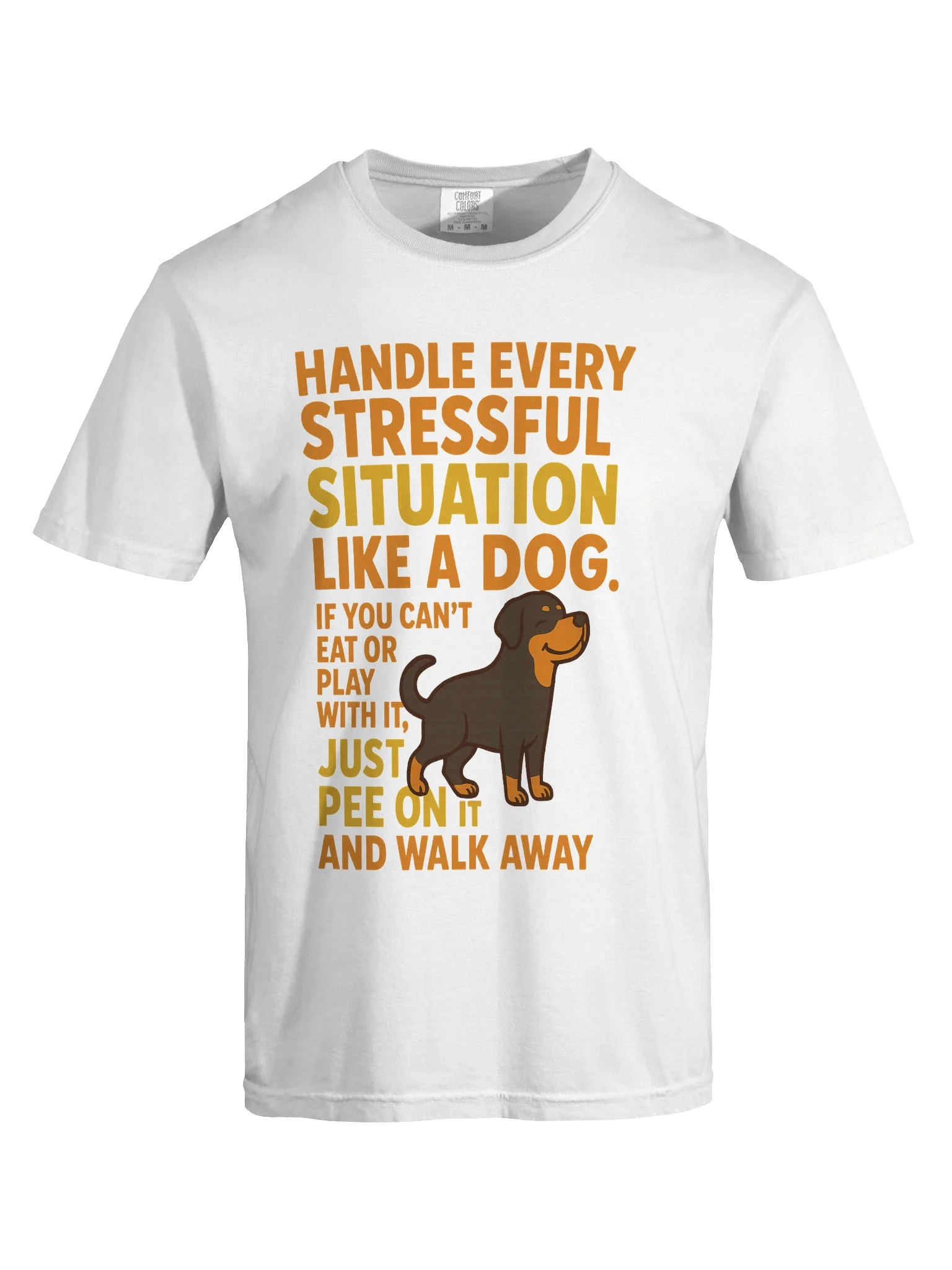 Rottweiler Pawsitive Attitude Tee product image (56)