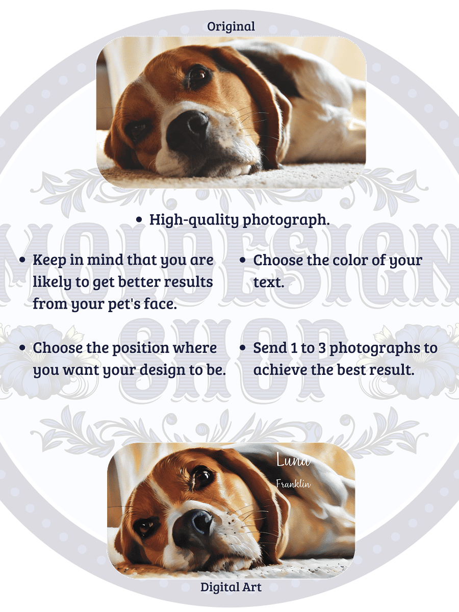 YOUR BEAGLE! / TRAVEL MUG 25 oz PERSONALIZED NAME product image (5)