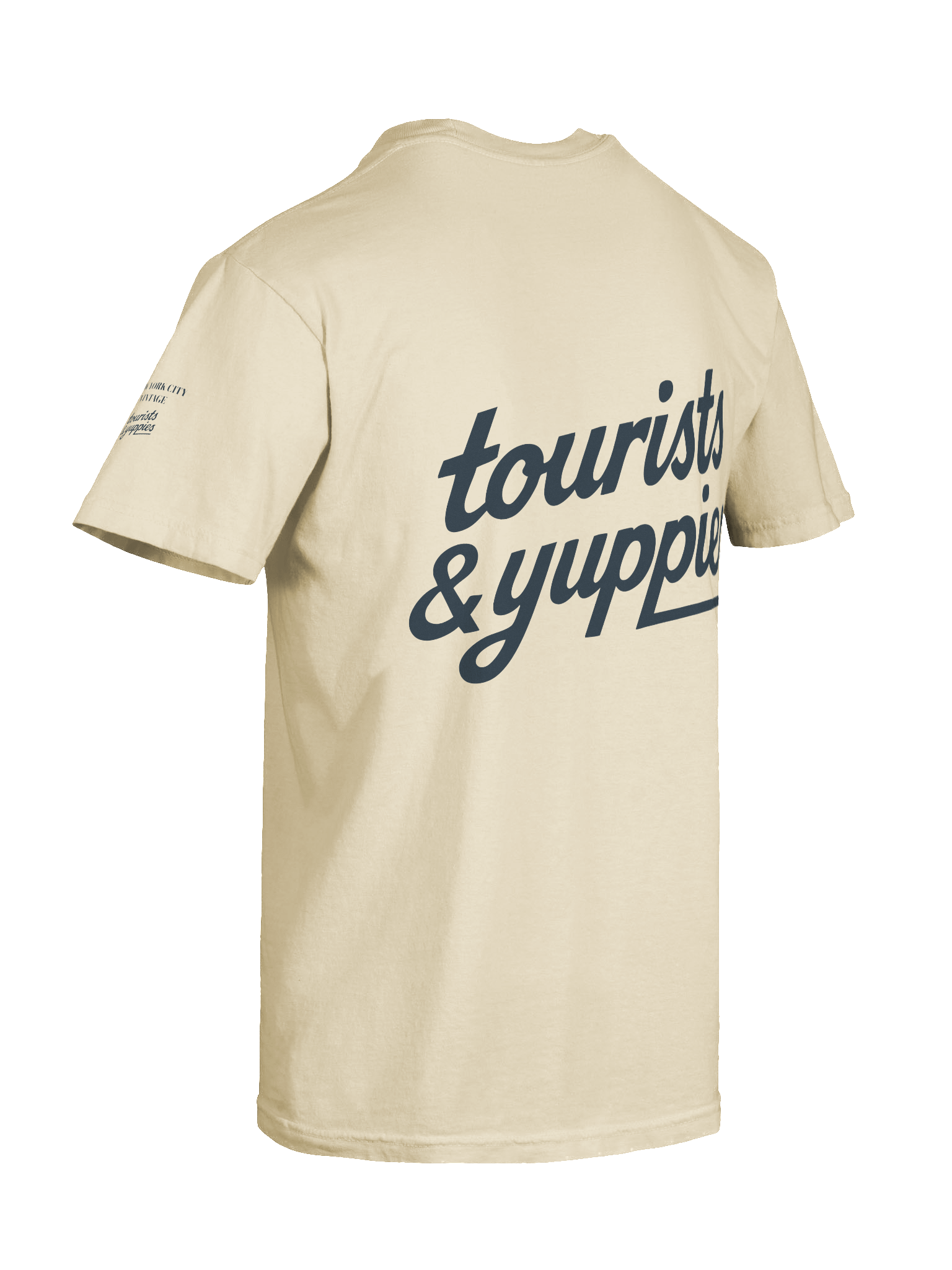 Tourist & Yuppies Printed Premium Heavyweight Ivory Tee product image (10)