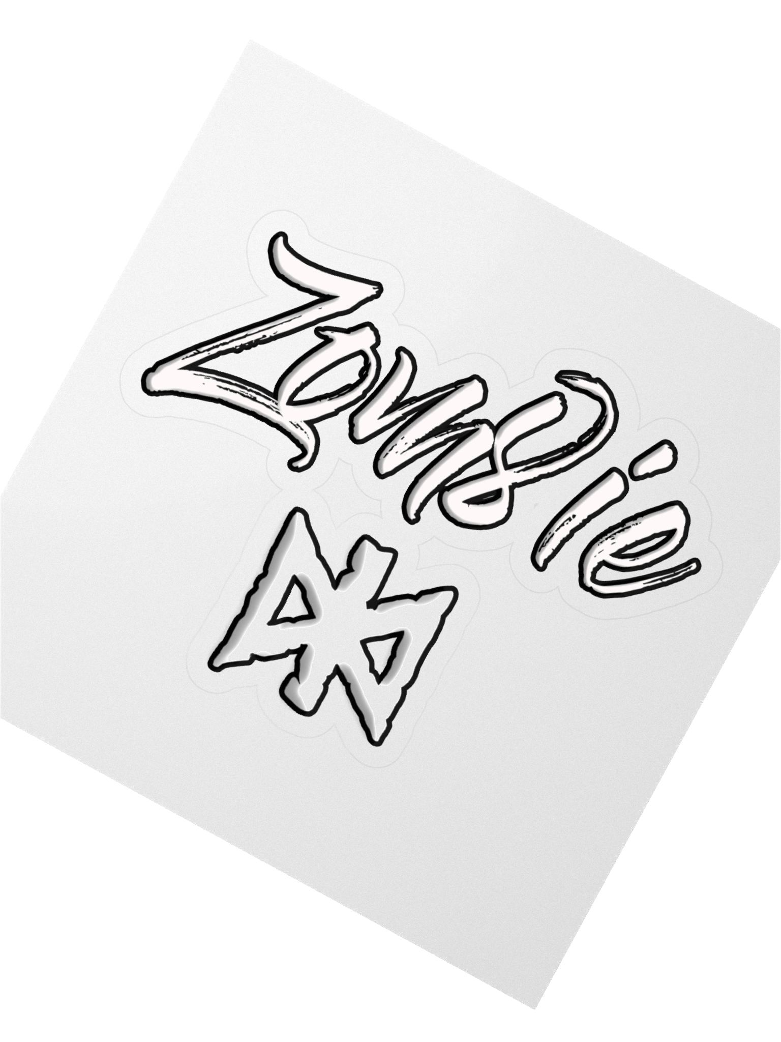 Zombie Geometric Kiss Cut Stickers product image (2)