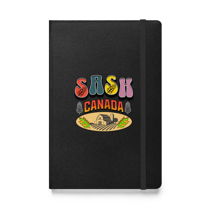 Sask Canada Farm Scene Hardcover Notebook product image (1)