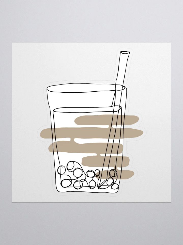 Boba Drink Sticker Japandi product image (1)