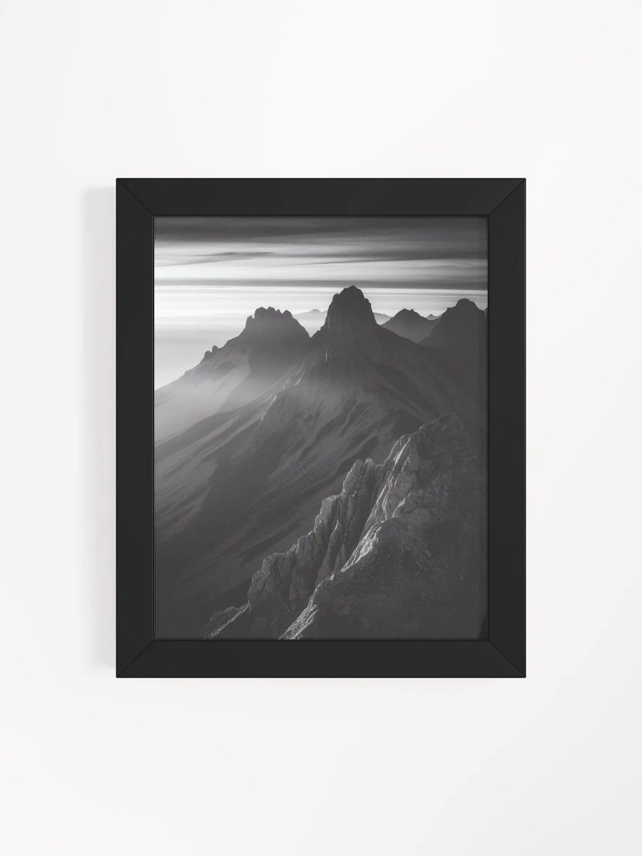 Misty Mountain Majesty Framed Poster product image (5)