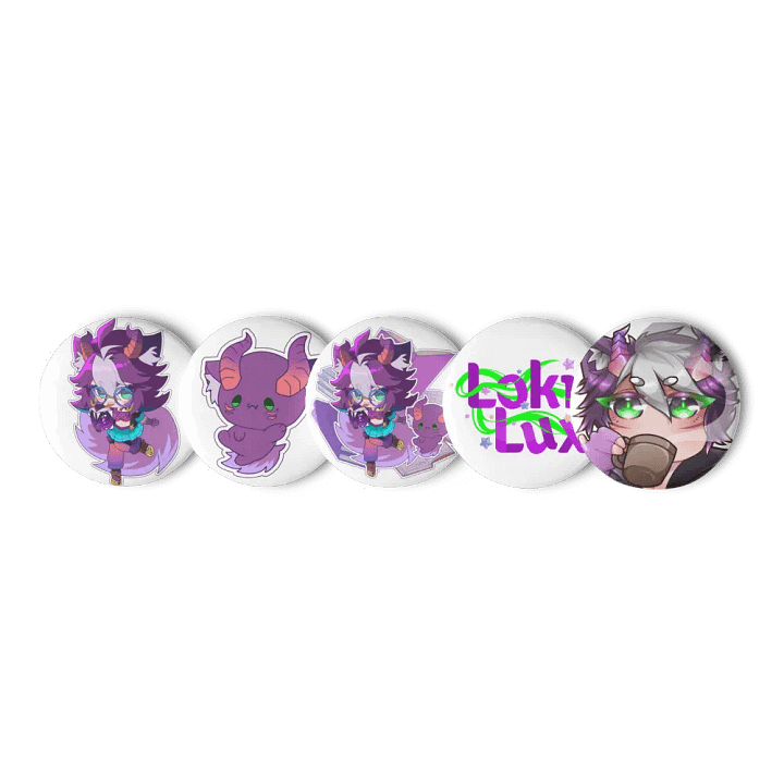 Set of 5 Loki Pins product image (3)