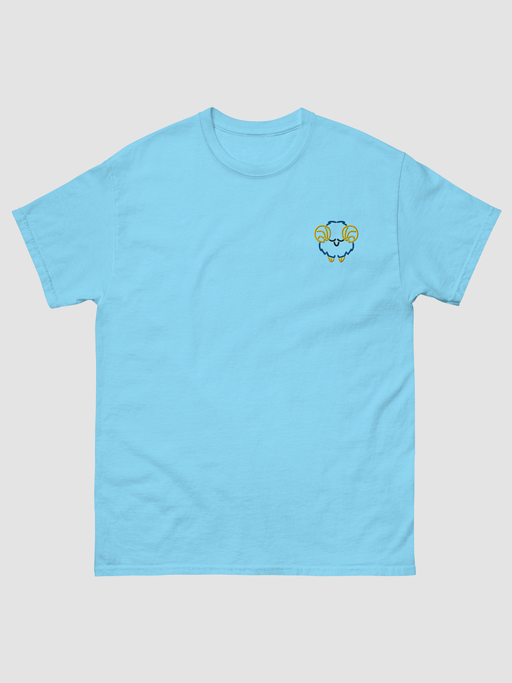 Blue Scapegoat - Embroidered T-shirt product image (1)