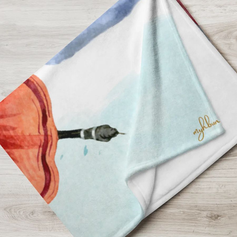 Warm Winter Embrace Throw Blanket product image (5)