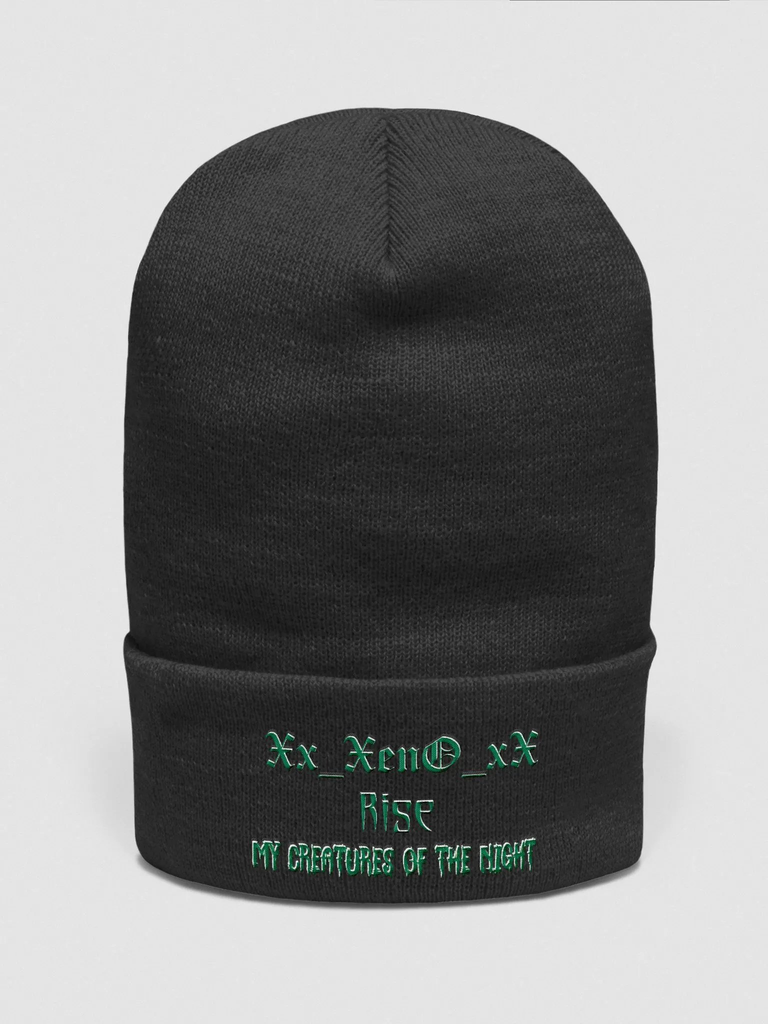 Creatures of the Night Embroidered Beanie product image (5)