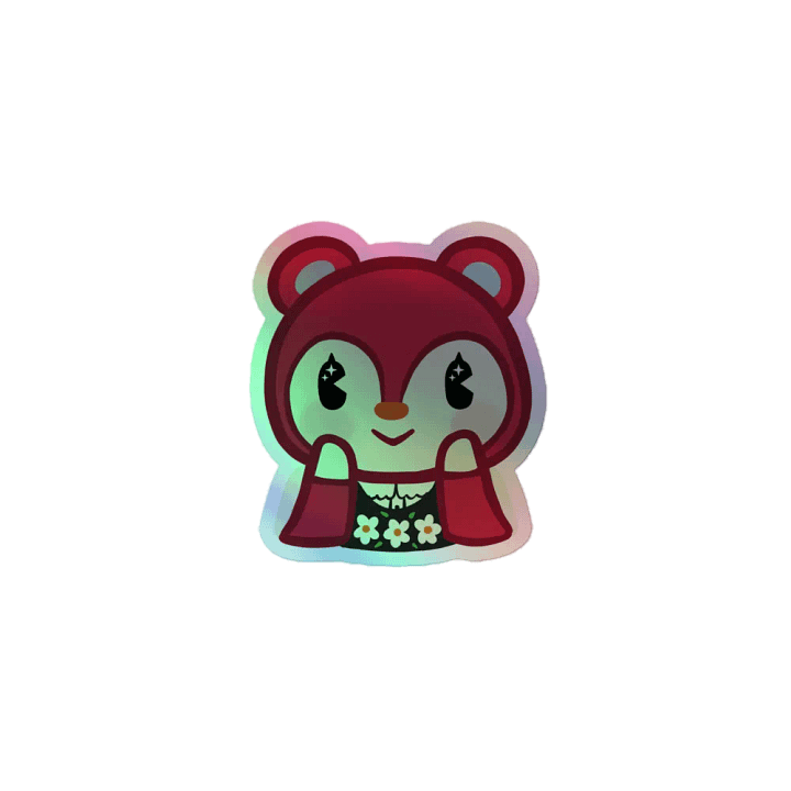Poppy Holographic Sticker ♡ product image (1)