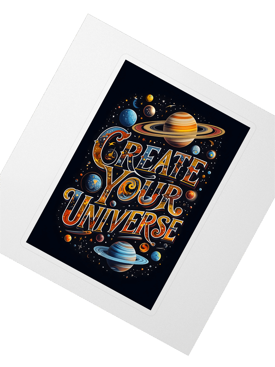 Create Your Universe Colour Burst Sticker product image (2)