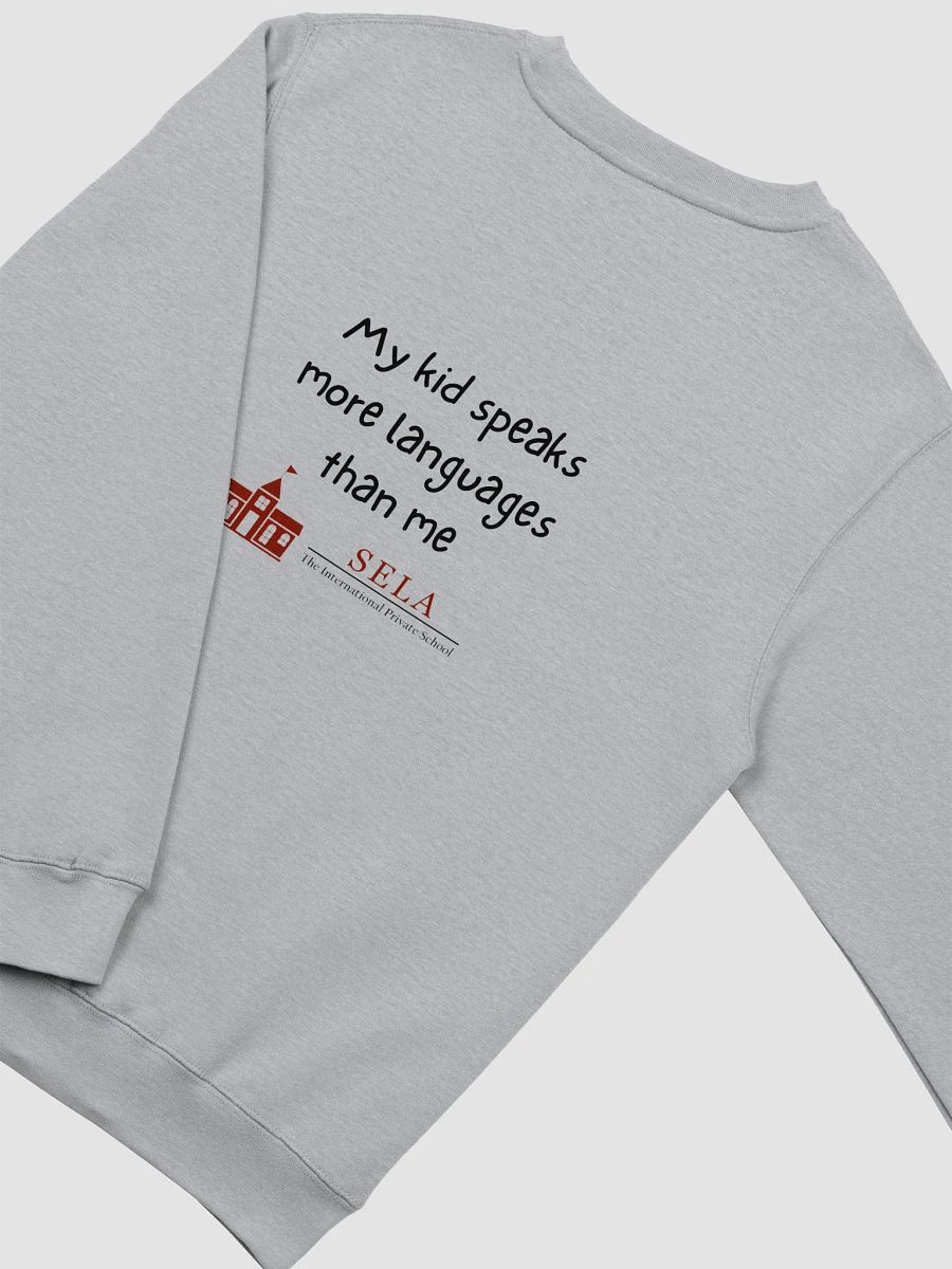 SELA Premium Crew Neck Sweatshirt - Multilingual product image (8)