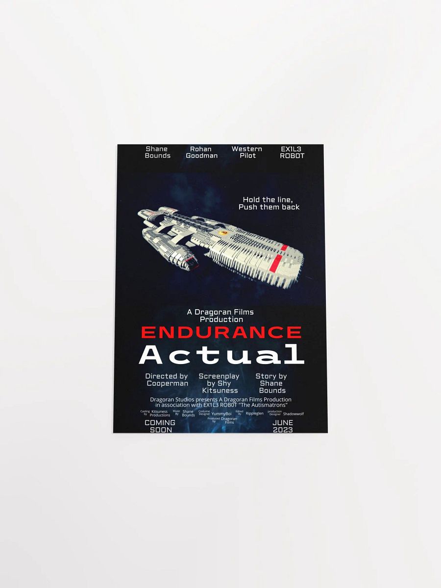 Classic - Endurance Actual Poster product image (4)