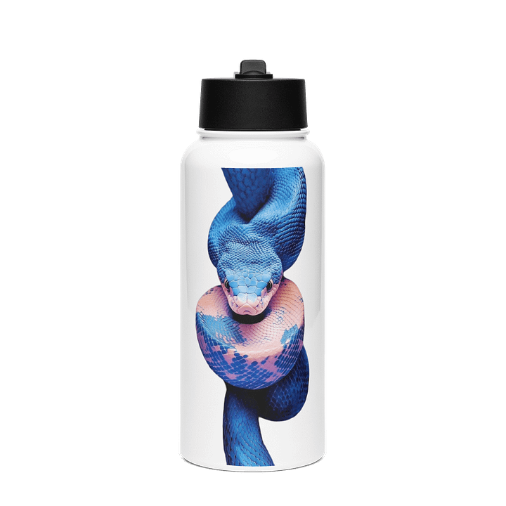 Serpentine Elegance Stainless Steel Water Bottle product image (1)