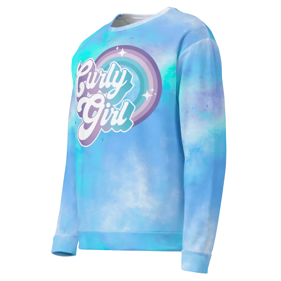 Curly Girl Tie-Dye Crewneck product image (5)