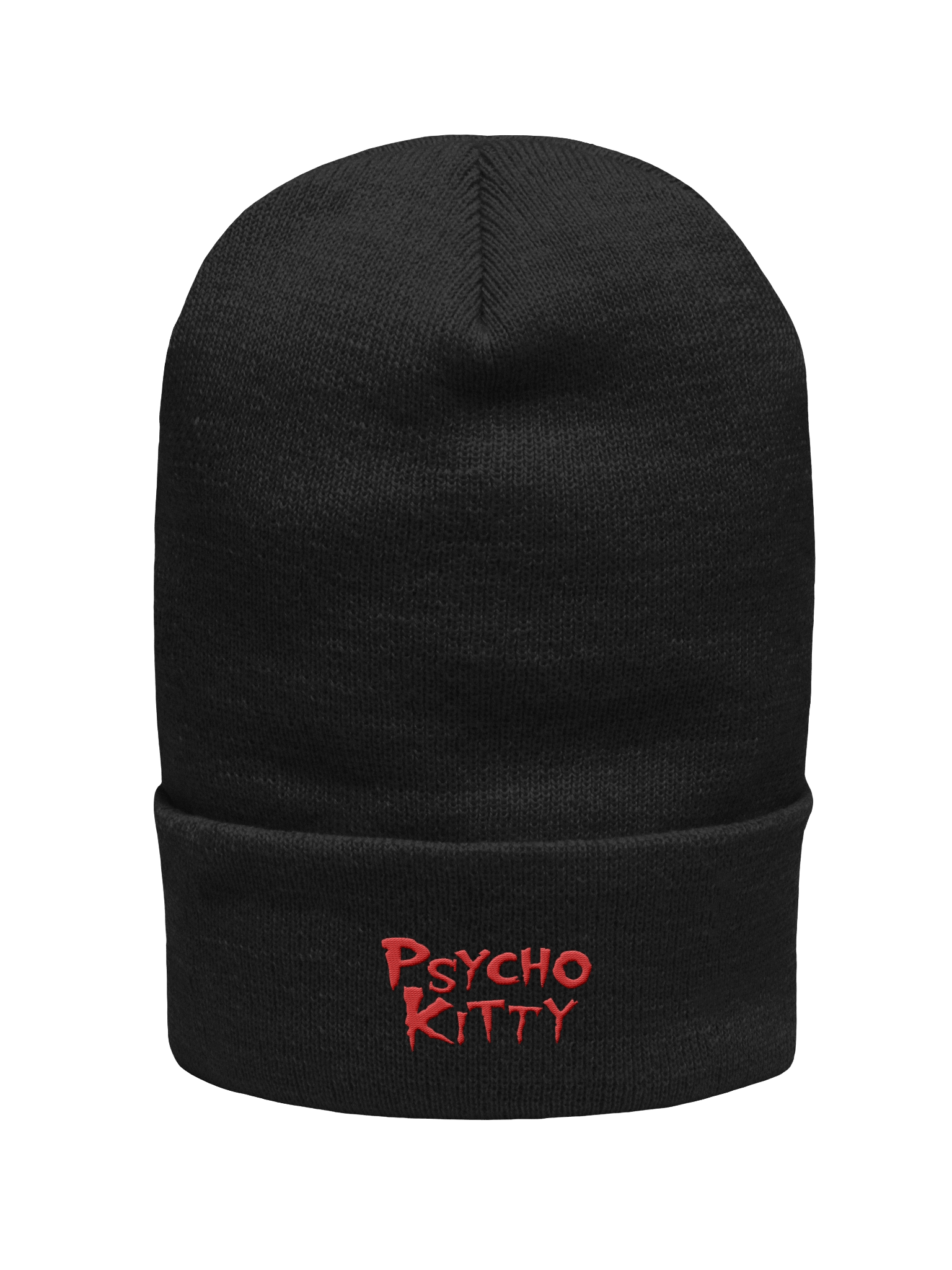 Psycho Kitty Cuffed Beanie product image (1)